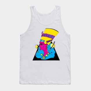 CMYK Nefertiti and The Stars Tank Top